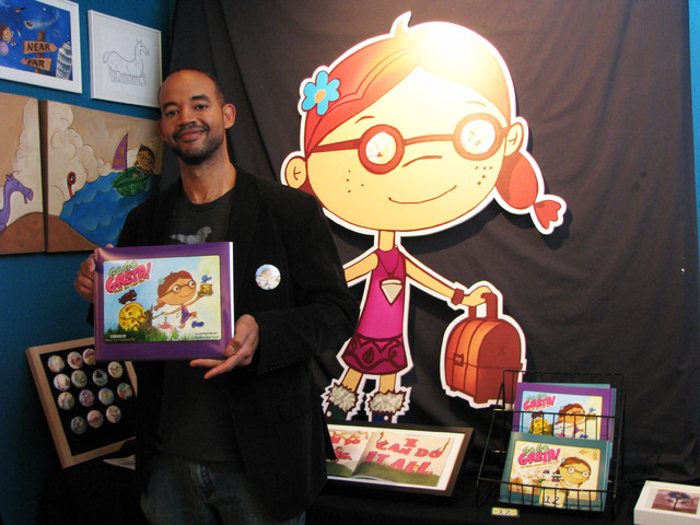 Illustrator Joseph Watson displays his work at the Joseph Watson Gallery in The Arts Factory, 107 E. Charleston Blvd. He illustrated the children’s book “Go, Go, Greta!” by Dana Satterwhite ...