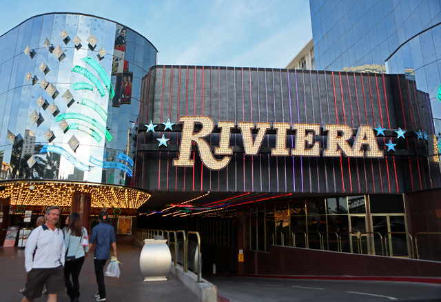 Vintage Las Vegas — View from the Riviera, June 1967. Riviera's third