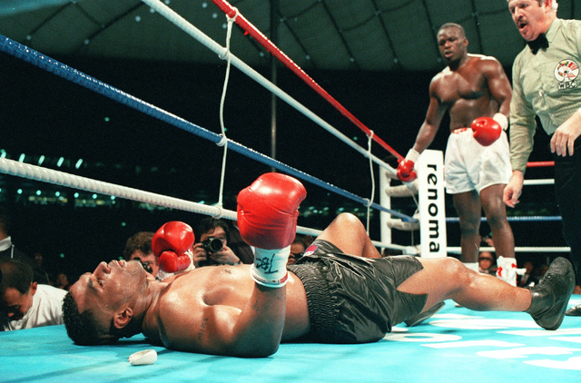 James Buster Douglas knocks out Mike Tyson, becomes Champion