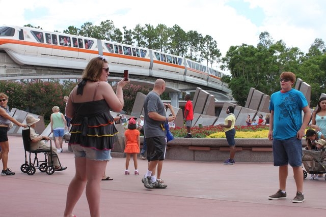 The Walt Disney World Monorail System runs through Epcot inside Walt Disney World in Lake Buena Vista, Florida. (CNN)