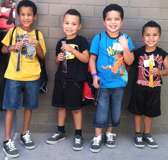 More than 300 "Littles" from Big Brothers Big Sisters of Southern Nevada received new footwear and apparel Feb. 16 as part of a partnership with Soles4Souls and FN PLATFORM at the kickoff of the M ...