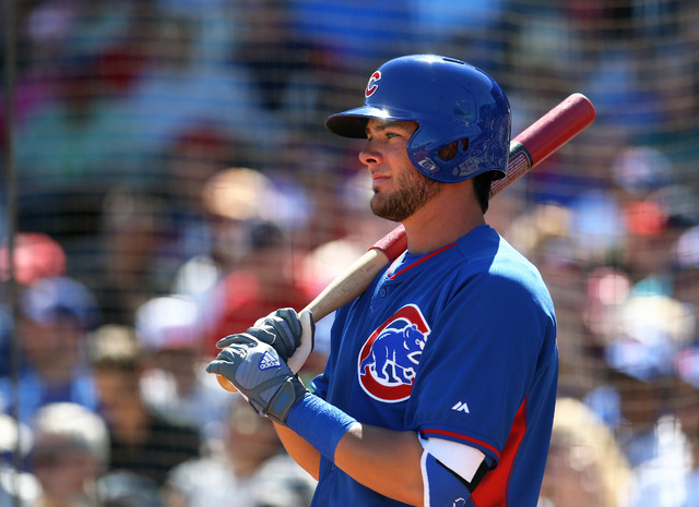 Why Kris Bryant is Using a Baby Blue Glove During Spring Training