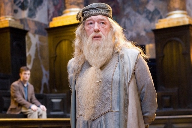 Albus Dumbledore from the "Harry Potter" series (Warner Bros. Pictures)