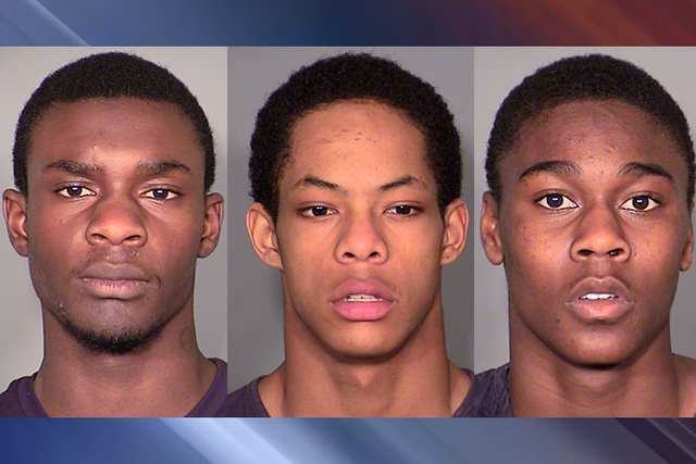 Three teenagers were arrested in connection with a home invasion in the southwest valley, according to Las Vegas police. (Courtesy/Las Vegas Metropolitan Police Department)