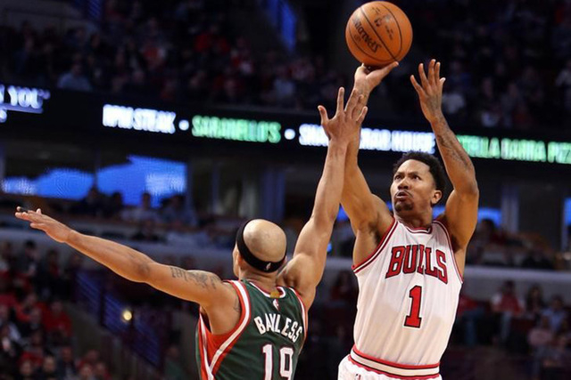 Reigning MVP Derrick Rose and the Chicago Bulls top NBA most