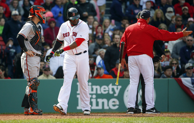 Red Sox's David Ortiz suspended 1 game for incident with umpire