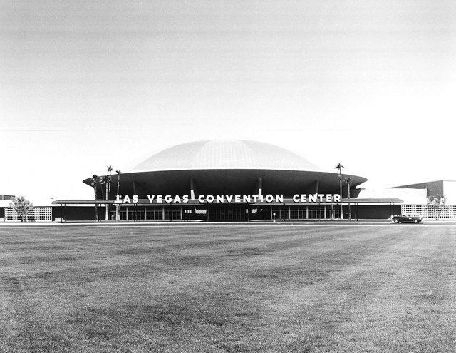 The Las Vegas Convention Center dome is shown in this undated file photo.