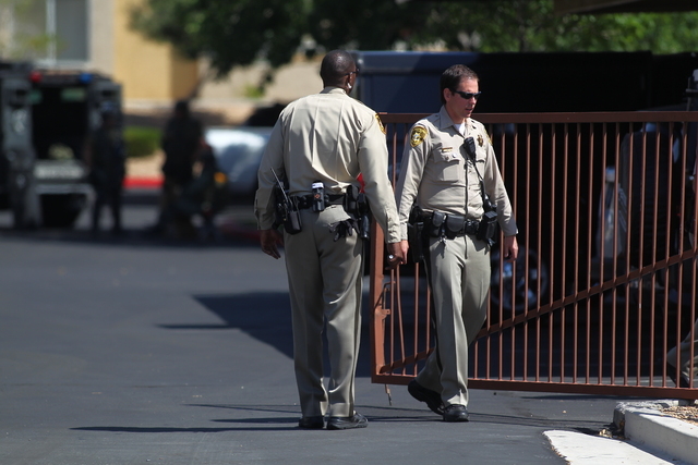 A Metro SWAT unit was called to a west valley apartment complex where officers are trying to get a person to come out of a unit following a domestic disturbance call, according to Las Vegas police ...