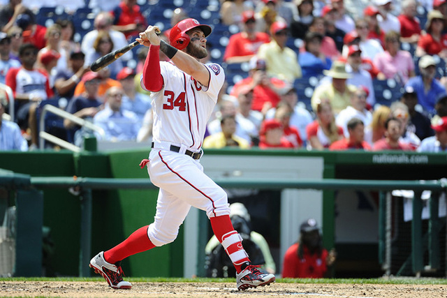 bryce harper hitting machine