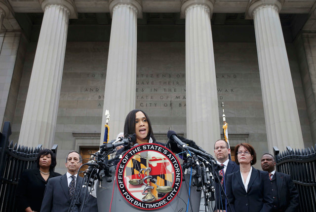 Baltimore state attorney Marilyn Mosby says six Baltimore police officers will be charged in the death of Freddie Gray, the black man who later died of injuries he sustained while in custody, May  ...