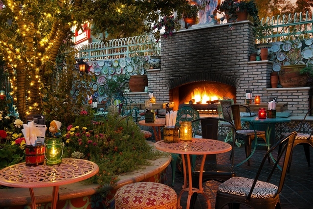 The back patio at the Park on Fremont. (Courtesy)