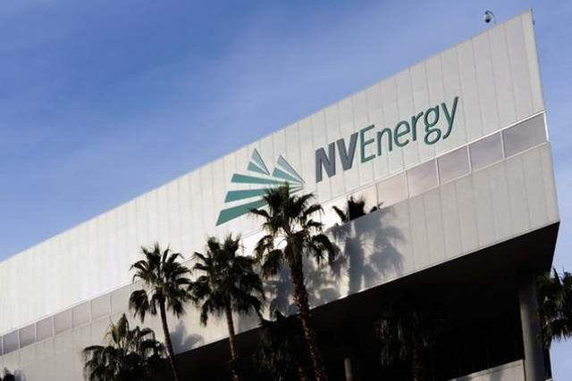 NV Energy headquarters is seen at 6626 W Sahara Ave. (David Becker/Las Vegas Review-Journal)