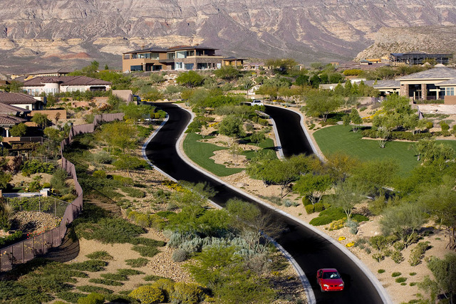 The Ridges parkway. (Courtesy)