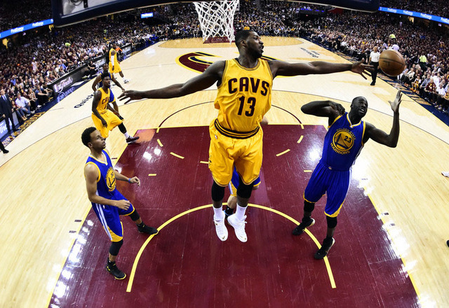 NBA finals, game three: Cleveland Cavaliers v Golden State
