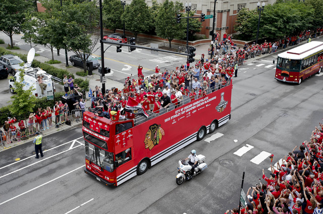 Chicago sports parades since 1985: How teams have celebrated