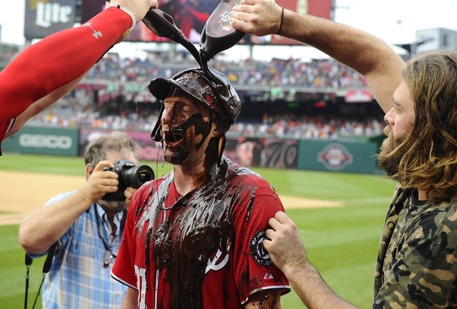 Washington Nationals chocolate-covered Bryce Harper T-shirt