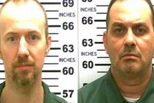 David Sweat, left, and Richard Matt. (AP/NDN)