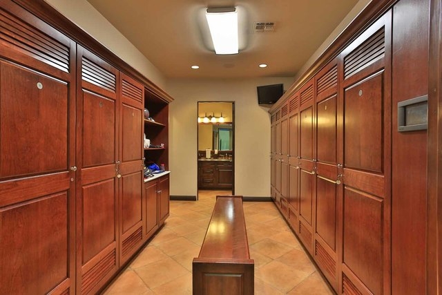 Courtesy photo
What use is a 14,192-square-foot recreation building for Dad with out its own locker rooms?
