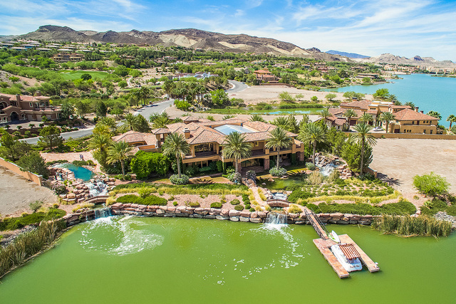 Lake Las Vegas oasis mansion on market for $9.9 million — PHOTOS