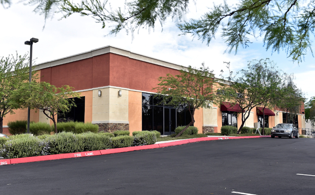 The proposed site for Jenny's Dispensary at 10420 South Eastern Ave. in Henderson is seen on Monday, June 1, 2015. The City of Henderson could approve this new medical marijuana dispensary this we ...