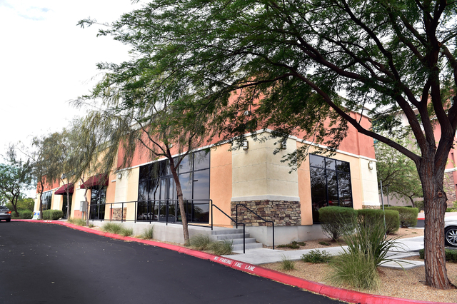 The proposed site for Jenny's Dispensary at 10420 South Eastern Ave. in Henderson is seen on Monday, June 1, 2015. The City of Henderson could approve this new medical marijuana dispensary this we ...