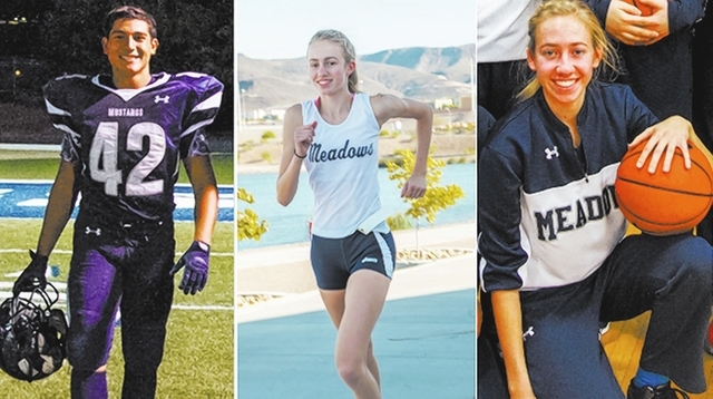 In April, The Meadows School announced three upper school seniors, Nathan DeVera, Bailey Gosse and Delaney Gosse, have been selected for the Nevada Interscholastic Activities Association — South ...