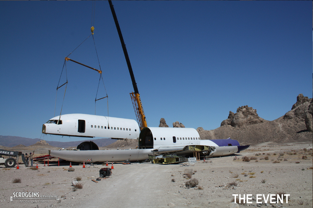 Las Vegas Aviation Company Specializes In Mangling Planes For Hollywood Las Vegas Review Journal