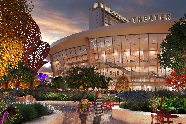 The new new 5,000-seat theater to be built at the Monte Carlo. (Courtesy/MGM Resorts)