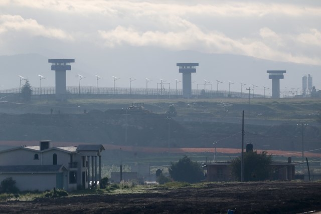 A general view shows a part of the Altiplano Federal Penitentiary, where the drug lord Joaquin "El Chapo" Guzman escaped, in Almoloya de Juarez, on the outskirts of Mexico City, July 12, 2015. Mex ...