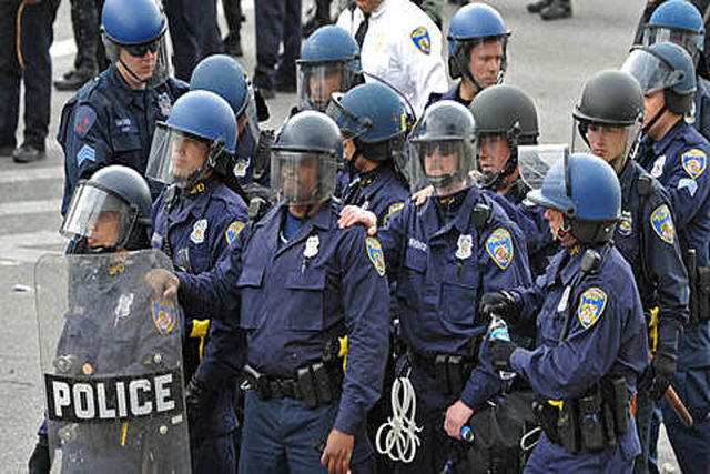 Baltimore police (Baltimore Sun/NDN)