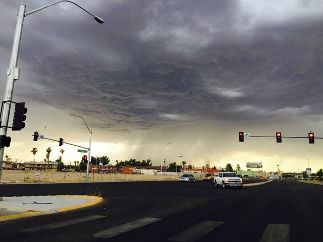 Check out yesterday’s crazy storm in Las Vegas — PHOTOS Las Vegas