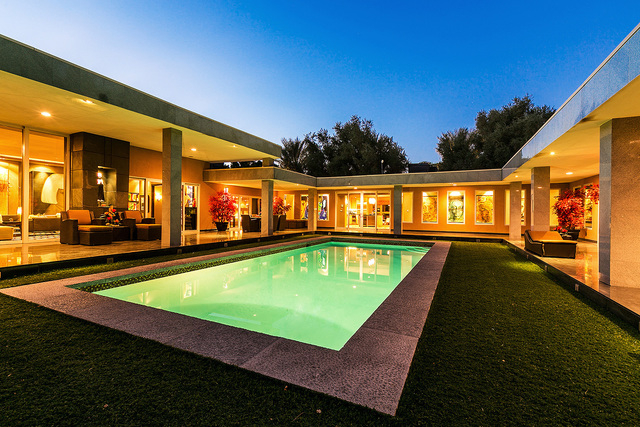 This 6,859-square-foot home on Pinto Lane in the historic a Rancho neighborhood. It is listed for $2.9 million. Ivan Sher of Shapiro & Sher Group, Berkshire Hathaway HomeServices, Nevada Properti ...