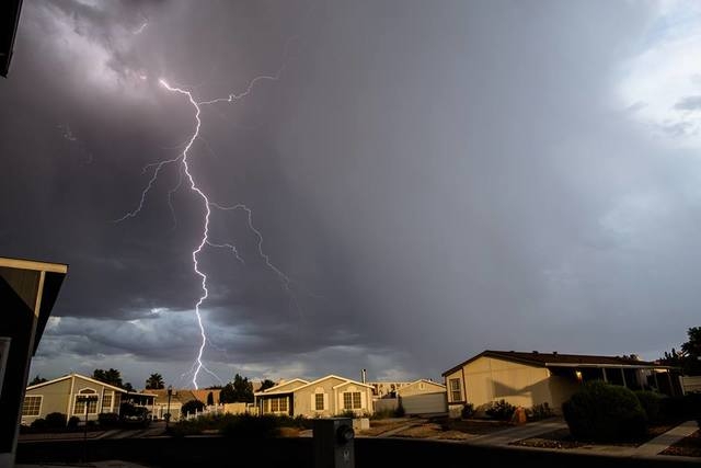 Check out yesterday’s crazy storm in Las Vegas — PHOTOS Las Vegas
