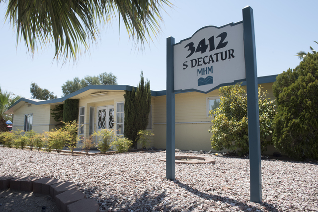 Mountain Heights Montessori at 3412 South Decatur in Las Vegas is shown, Wednesday, July 1, 2015.(Jason Ogulnik/Las Vegas Review-Journal)