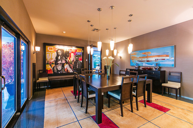 The home's dining room. (Courtesy photo)