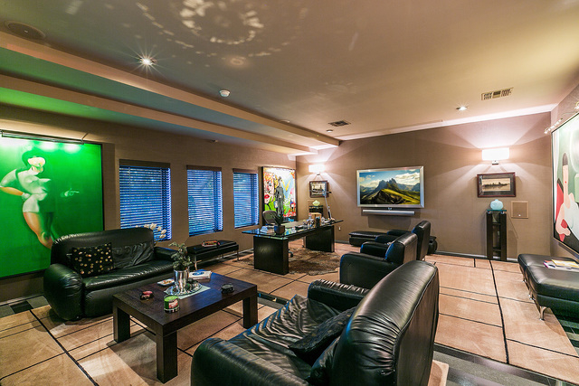 The media room. (Courtesy photo)