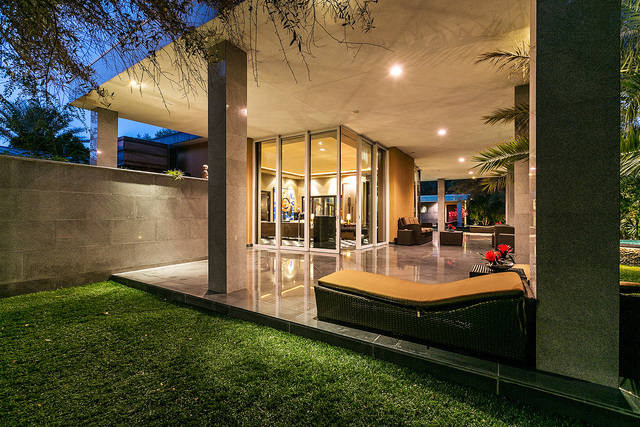 The home has lots of connecting outdoor areas. (Courtesy photo)