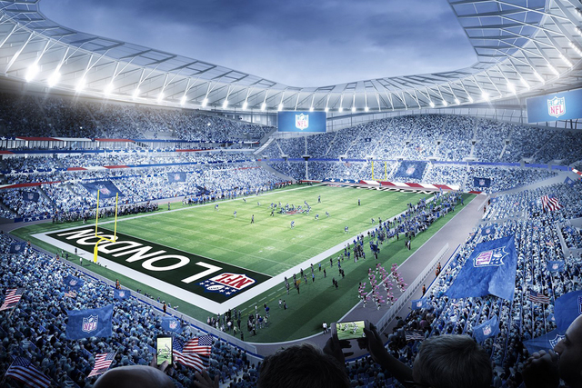 The NFL announced Tuesday, July 7, 2015, that it agreed to a 10-year deal with Tottenham Hotspur to hold two games per year at the Premier League soccer club's new stadium. The games will begin in ...