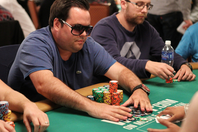 Charles Sylvestre competes during Day 2A of the World Series of Poker event at the Rio Convention Center in Las Vegas Wednesday, July 8, 2015. (Erik Verduzco/Las Vegas Review-Journal) Follow Erik ...