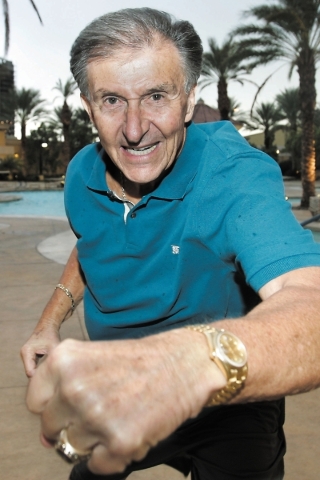 Former UNLV football coach Harvey Hyde poses for a portrait in October 2012 in Las Vegas. The Rebels had their last consecutive winning seasons in the 1980s under Hyde. (Las Vegas Review-Journal file)