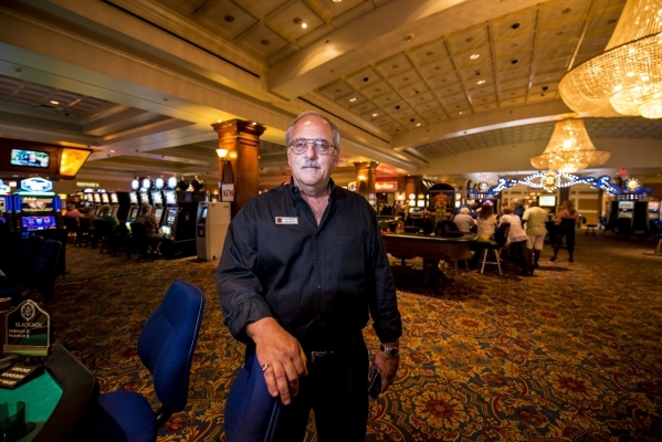 General manager John Ferrucci stands inside the Silver Slipper Casino in Bay St. Louis, Miss. He recalls when he was told to evacuate in August 2005 because of Hurricane Katrina. 
 Joshua Dahl/Las ...