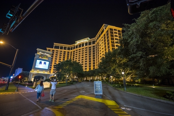 The Beau Rivage in Biloxi, Miss. is shown on Wednesday, Aug. 12, 2015. (Joshua Dahl/Las Vegas Review-Journal)