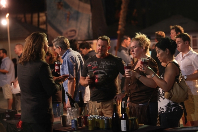 Crowd at LV Beer and Barrel 2014 (Courtesy)