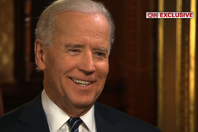 CNN Chief Political Analyst Gloria Borger holds an exclusive interview with Vice President Joe Biden before the Inauguration. When asked if he will run for office in 2016, Biden responded, "I ...