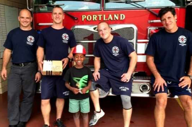 Six-year-old Abay Milner had questions about the smoke in Portland, OR. When he found out about the wildfires and the firefighters that had lost their lives he wanted to do something. He donated a ...