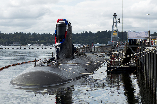 US submarine returns from 6 month under ice Arctic mission