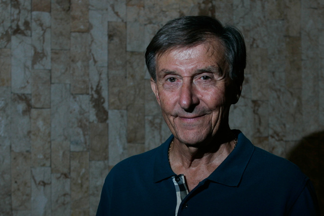 Former UNLV football coach Harvey Hyde poses for a portrait in October 2012 in Las Vegas. The Rebels had their last consecutive winning seasons in the 1980s under Hyde. (Las Vegas Review-Journal file)