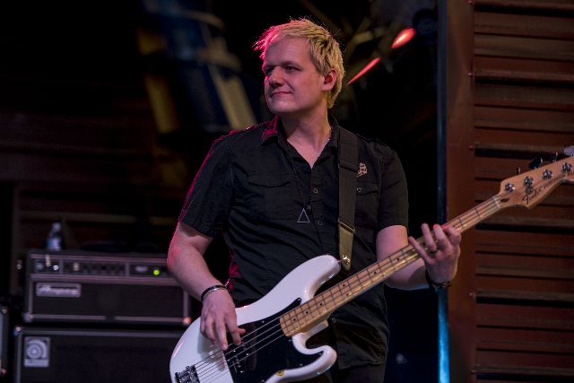 Blue Oyster Cult performs at the 3rd Street Stage on the Fremont Street Experience in Las Vegas on Sunday, Sept. 6, 2015. (Joshua Dahl/Las Vegas Review-Journal)