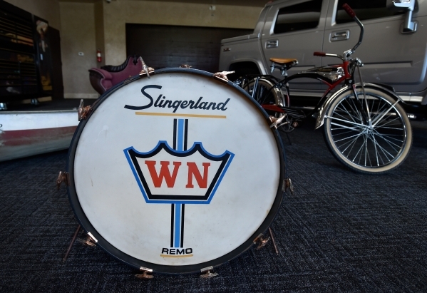Memorabilia from Wayne Newton‘s career is displayed at the museum at Casa de Shenandoah on Monday, Sept. 14, 2015, in Las Vegas. The ranch at Sunset and Pecos roads in Las Vegas is scheduled ...