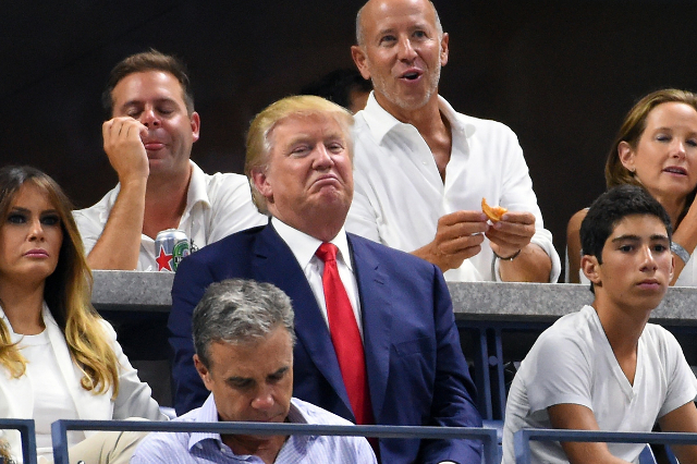 Fans Booed Donald Trump At The Us Open Last Night Las Vegas Review Journal